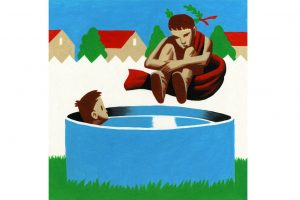 The swimming pool and centuries of tradition ILLUSTRATION: THOMAS FUCHS
